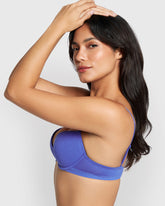 La Senza Remix Plunge Bra Dark Blue / 34B